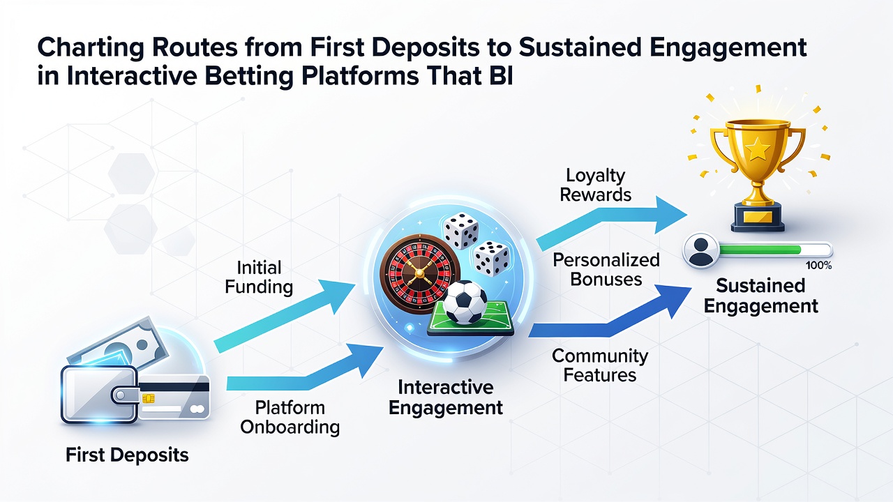 Diagram depicting progression through slots, live dealers, sports betting and VIP tiers with oversight checkpoints highlighted