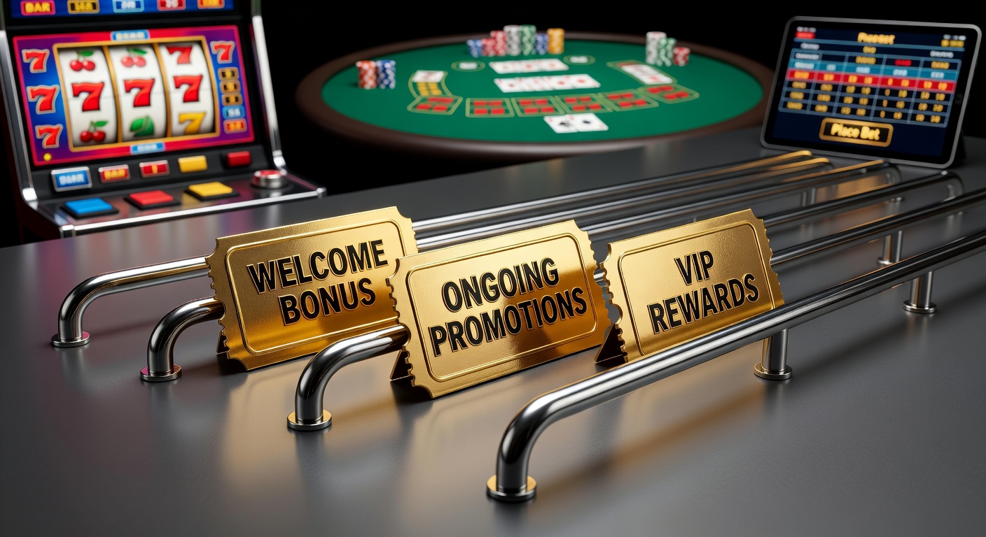 Vibrant depiction of golden tickets unlocking slot reels, table games, and betting slips alongside protective guardrails symbolizing safe gambling practices