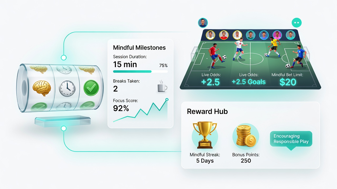 Infographic showing tiered loyalty rewards and session control features in online sports betting environments