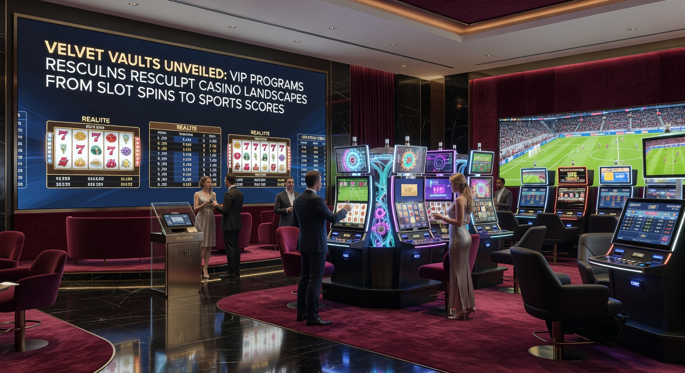 High-roller at a sports betting terminal in a VIP area, surrounded by multiple screens showing live odds and luxury amenities