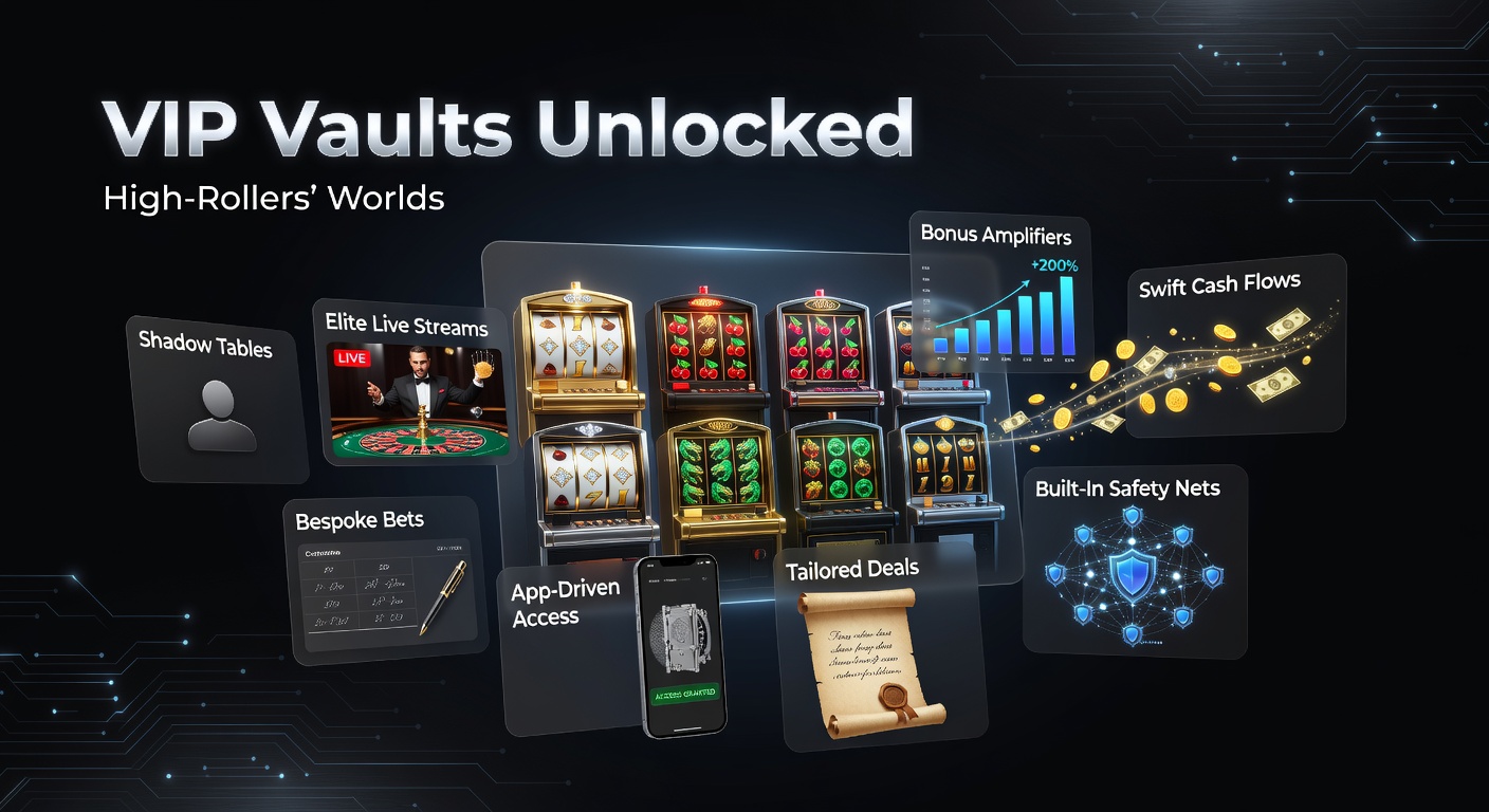 High-roller at a private VIP gaming table surrounded by custom slot machines and live stream screens